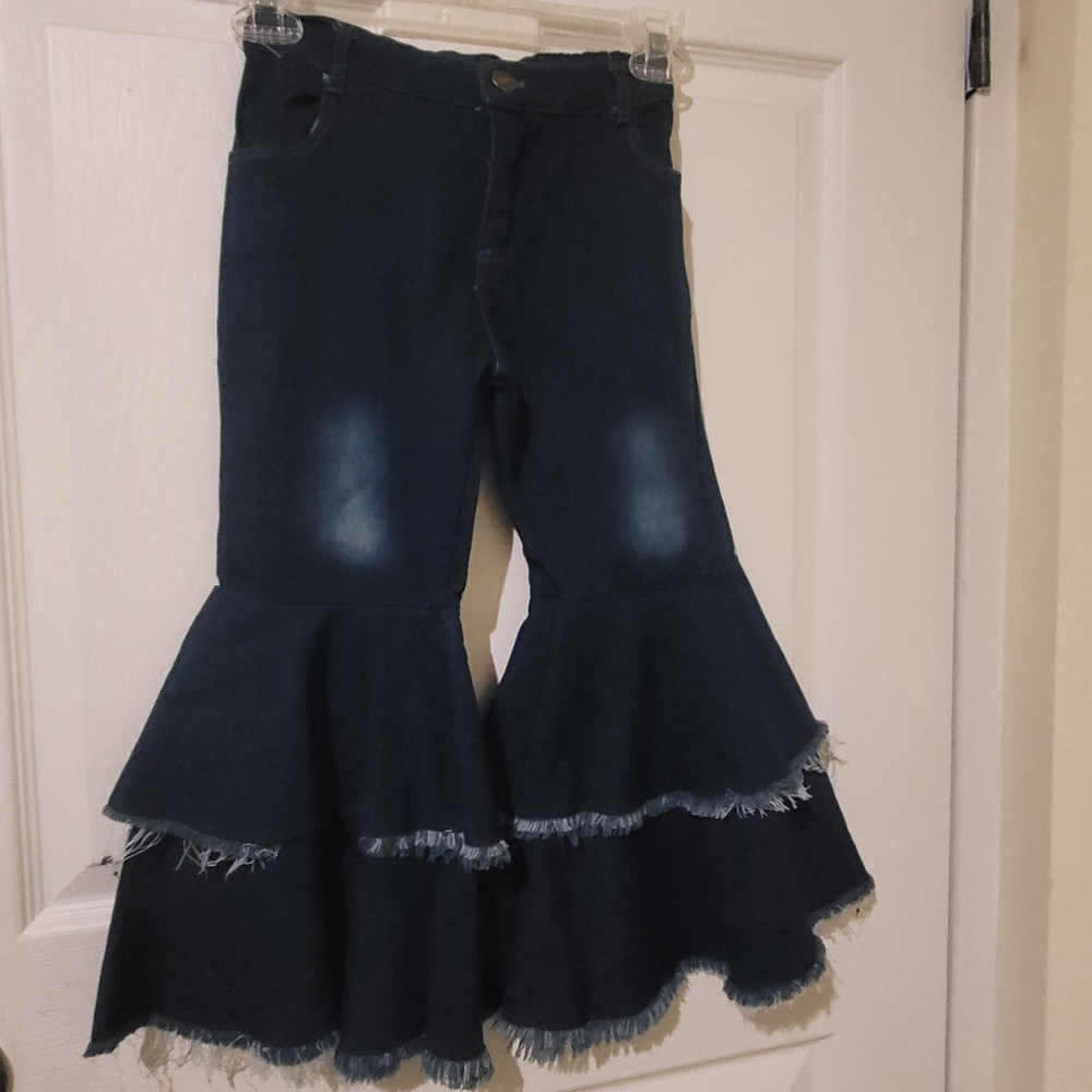 new girl's pants size 7